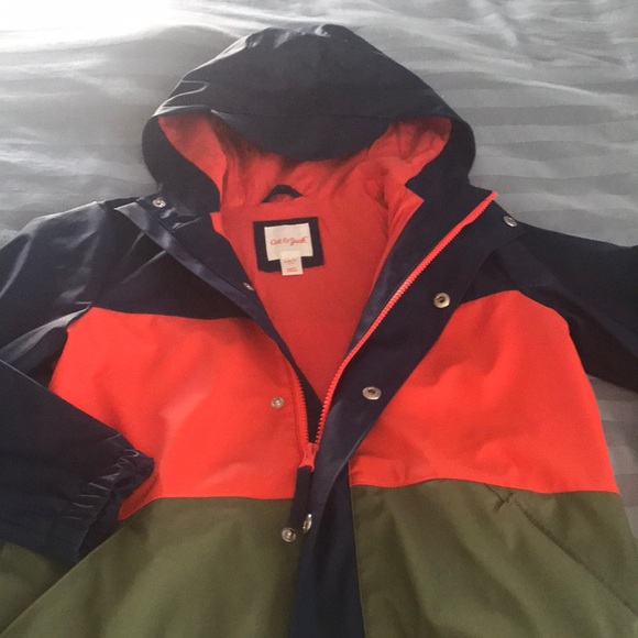 Colorblock Hooded Jacket - Picture 1 of 3